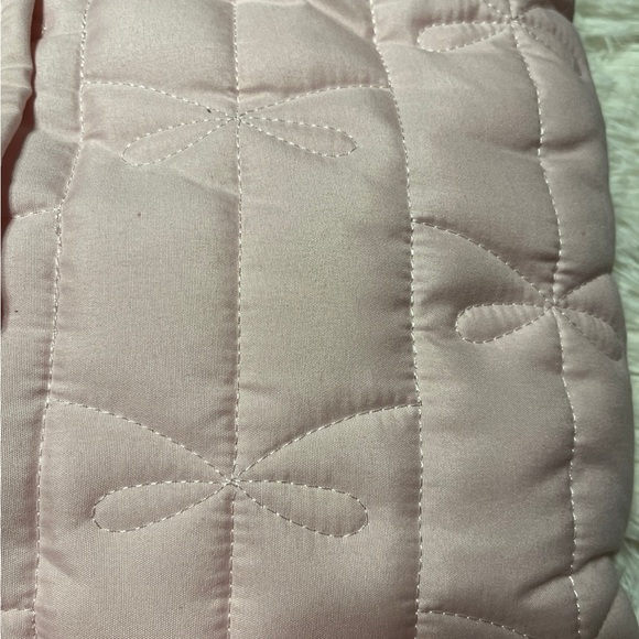 Betsey Johnson Pink Bow Reversible Quilt Set FULL/QUEEN - Picture 4 of 5